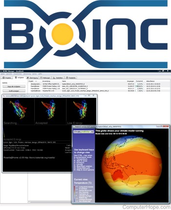boinc sisteminden bir örnek görsel